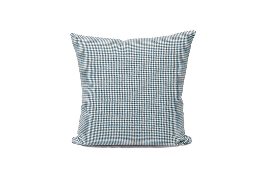 Lake Houndstooth Cushion Cover