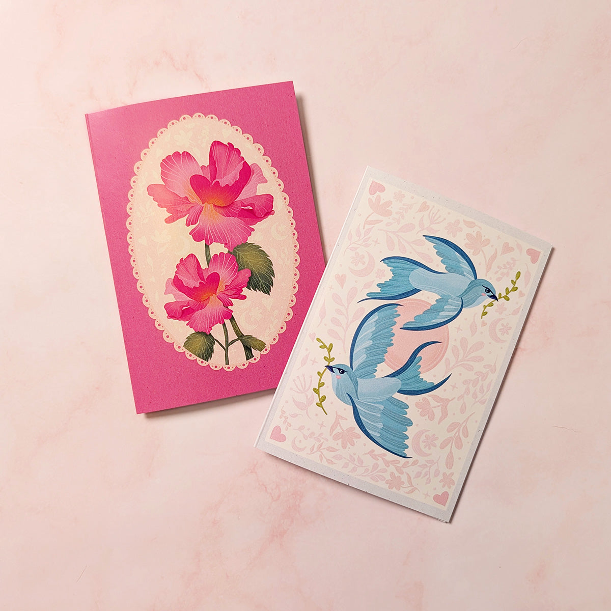 Petals in Pink | Floral Mini Greeting Card