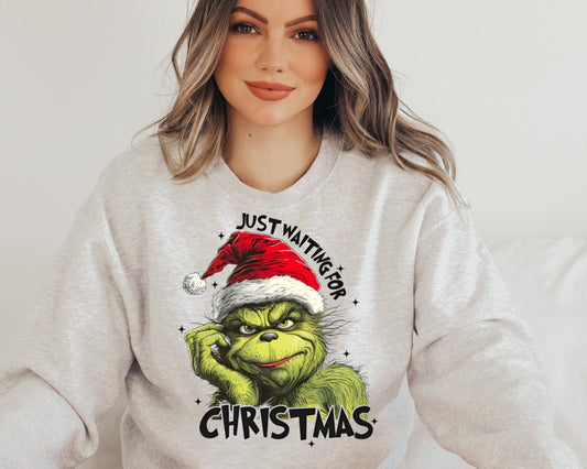 Sweatshirt Hoodie T-Shirt Christmas Just Wait Till Christmas