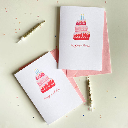 Blow Out Your Candles Mini Birthday Greeting Card
