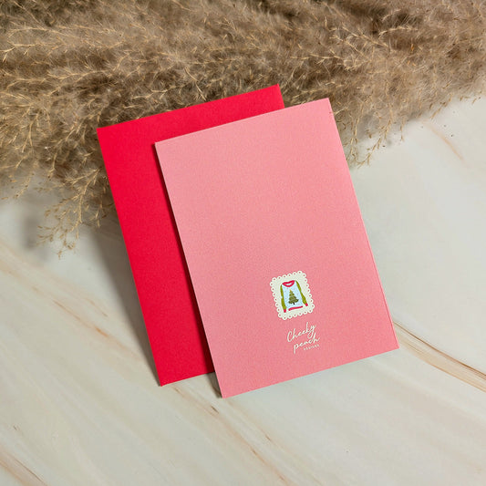 Warm Sweater Wishes Mini Holiday Card