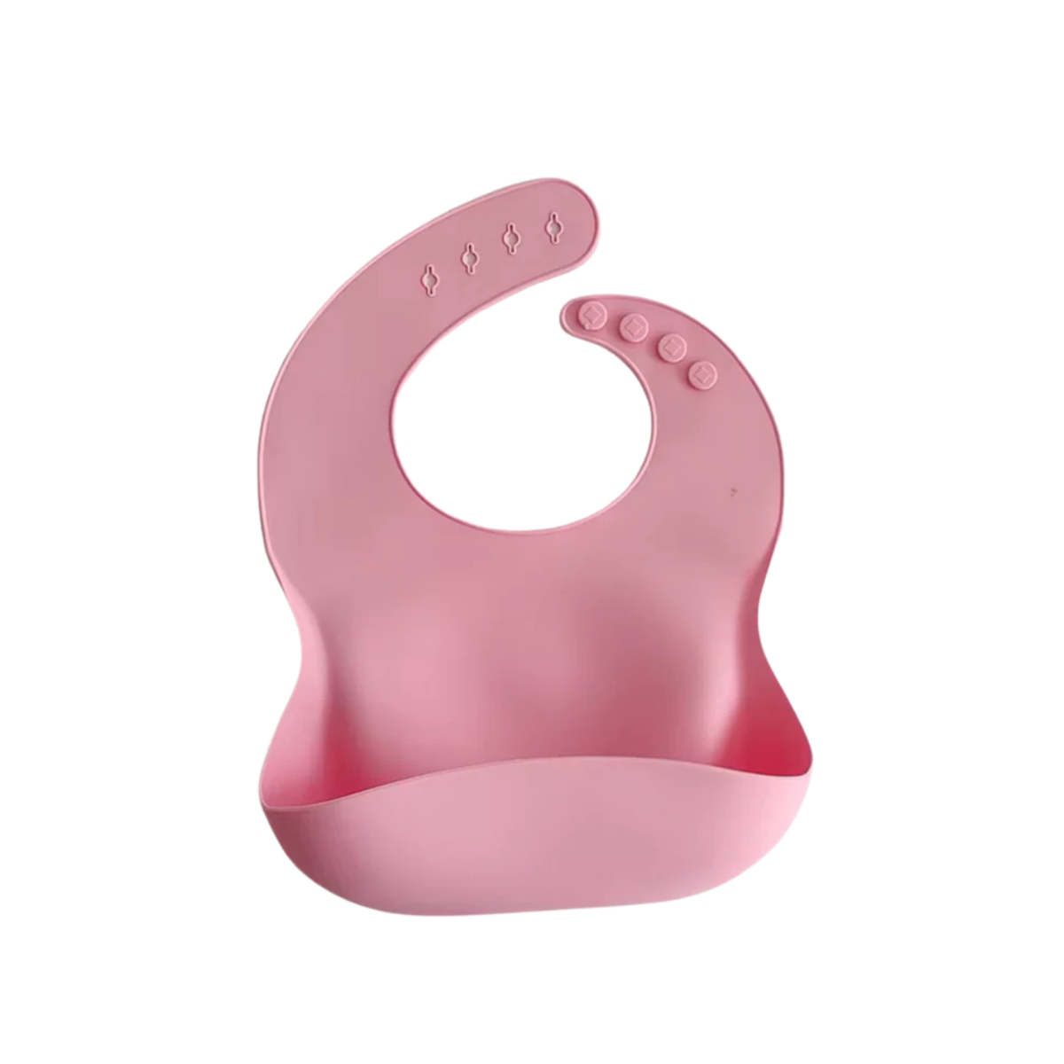 Pink - Silicone Bib