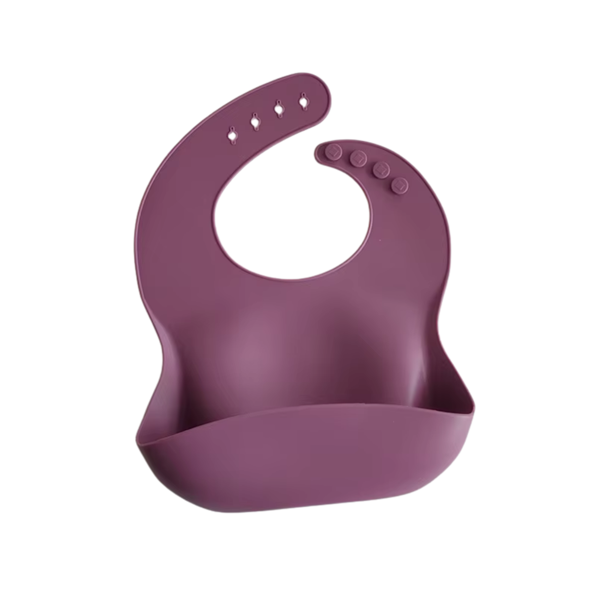 Mauve - Silicone Bib