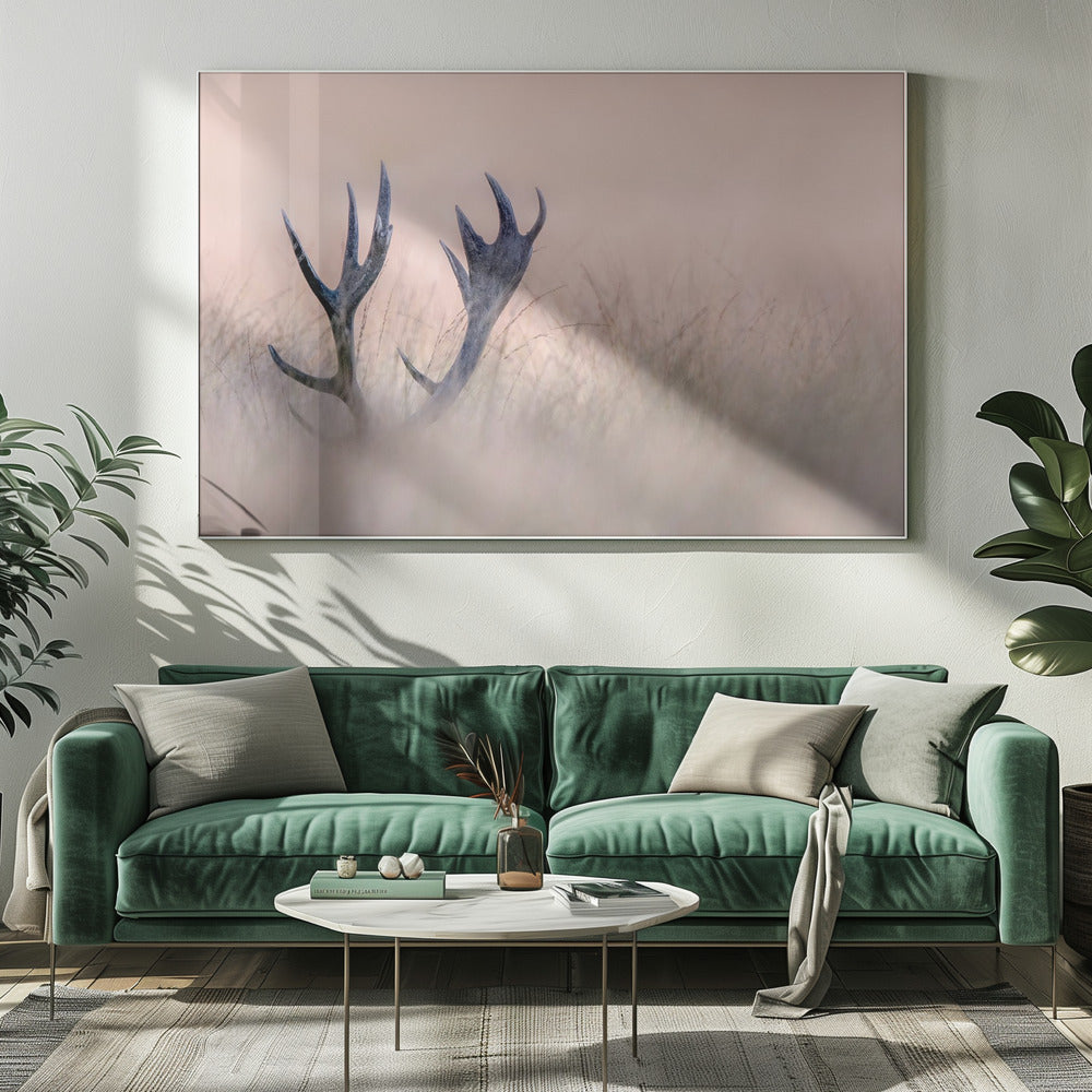 Wall art Hide & Seek ( Horn of Stag)