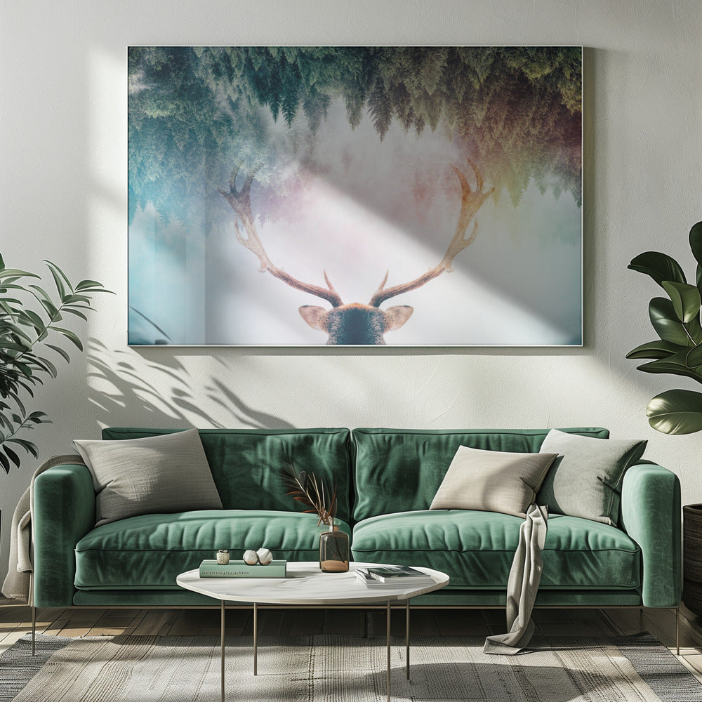 Wall Art Antler Spiritual