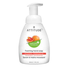 Attitude - Foaming Hand Soap-Pink Grapefruit (295ml)