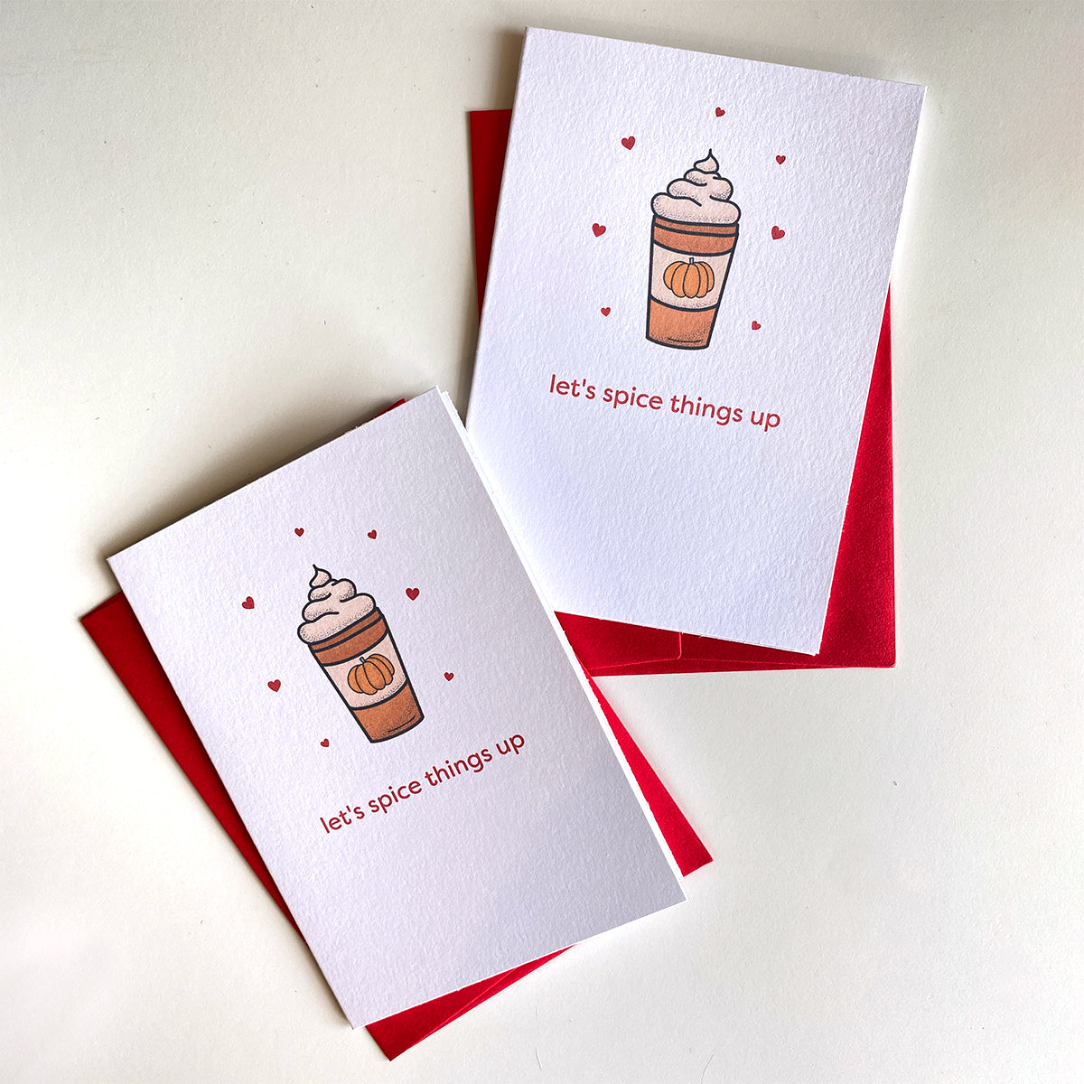 Let's Spice Things Up Mini Greeting Card