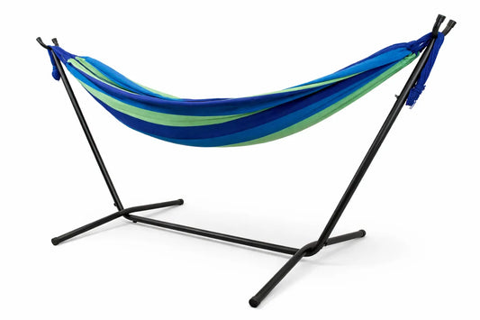 Deluxe Brazilian Double Hammock with Universal Stand