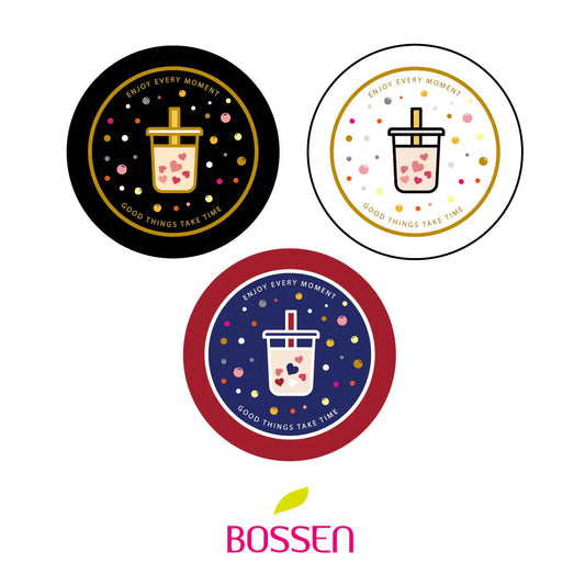 Boba Tea Design - PP Plastic Sealing Film Roll (95mm) For our 12,16,20 oz pp cups