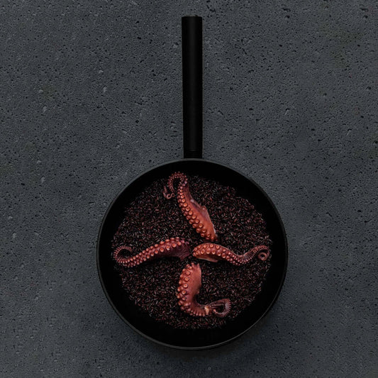 COMBEKK - Ceramic Aluminium WOK PAN 28 CM BLACK