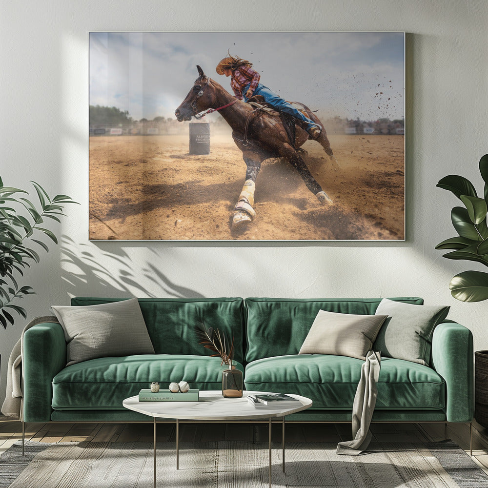 Wall ArtSlam on the Brakes