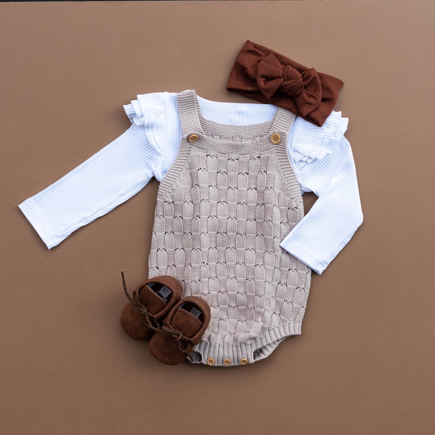 Modal Ribbed Headwrap | Chocolate