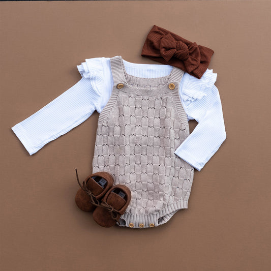 Modal Ribbed Headwrap | Chocolate