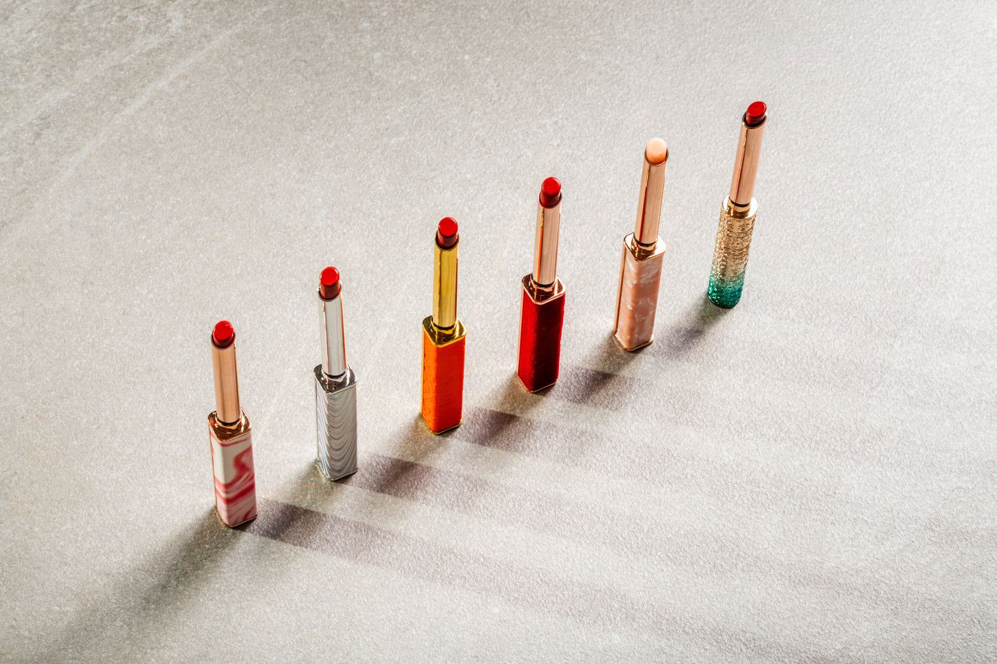 Chic Sleek Silver Red Lipstick