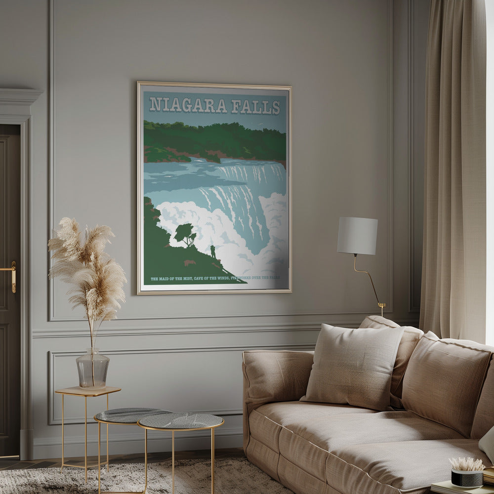 Wall art Niagara FallsTravel Print