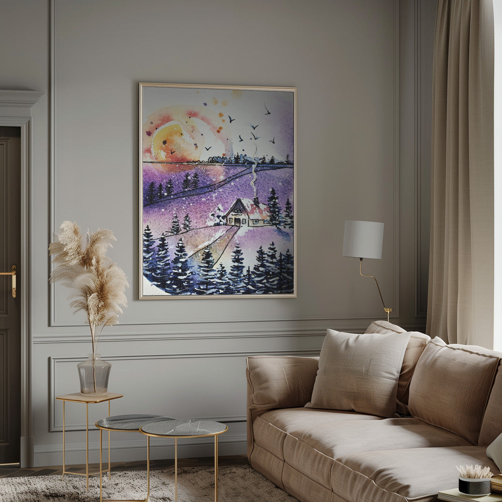 Wall art Winter 2 Canvas Print