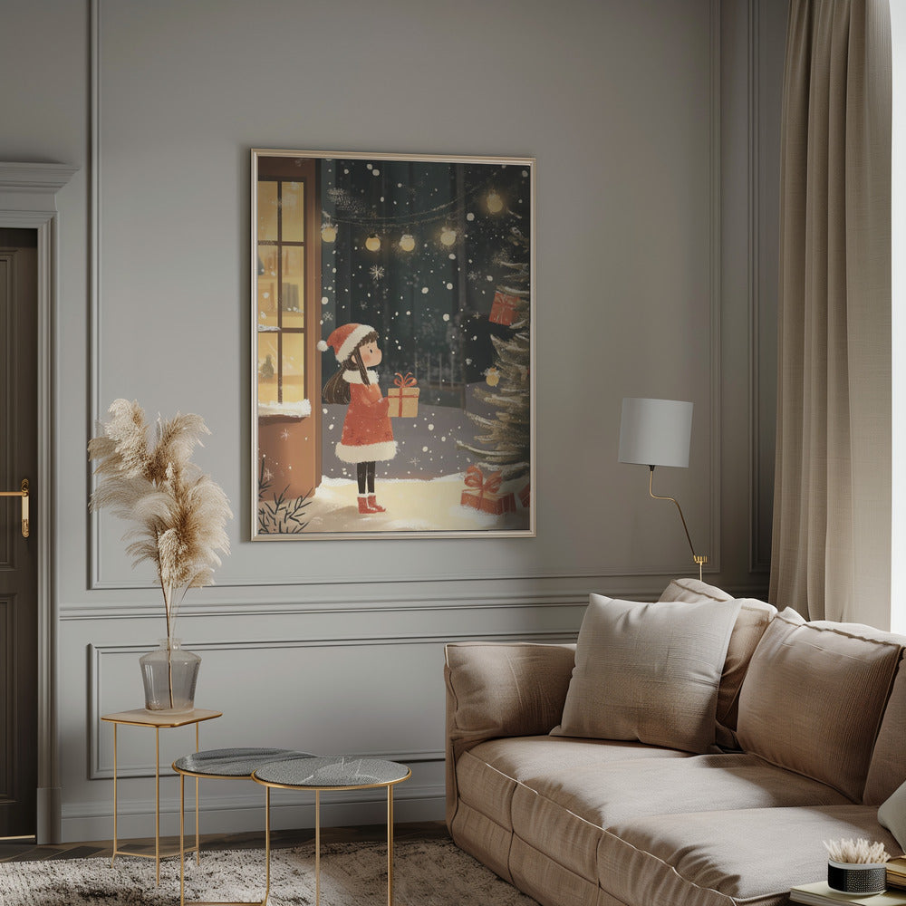 Wall art Christmas Spirit Canvas Print