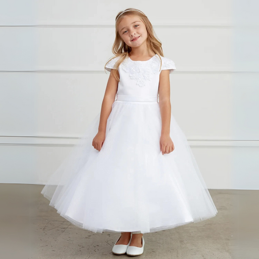 Flower Princess Girls Formal Dress