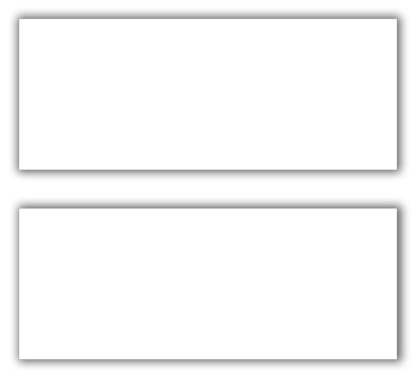 Custom Canvas 2 pieces 8" x 20"