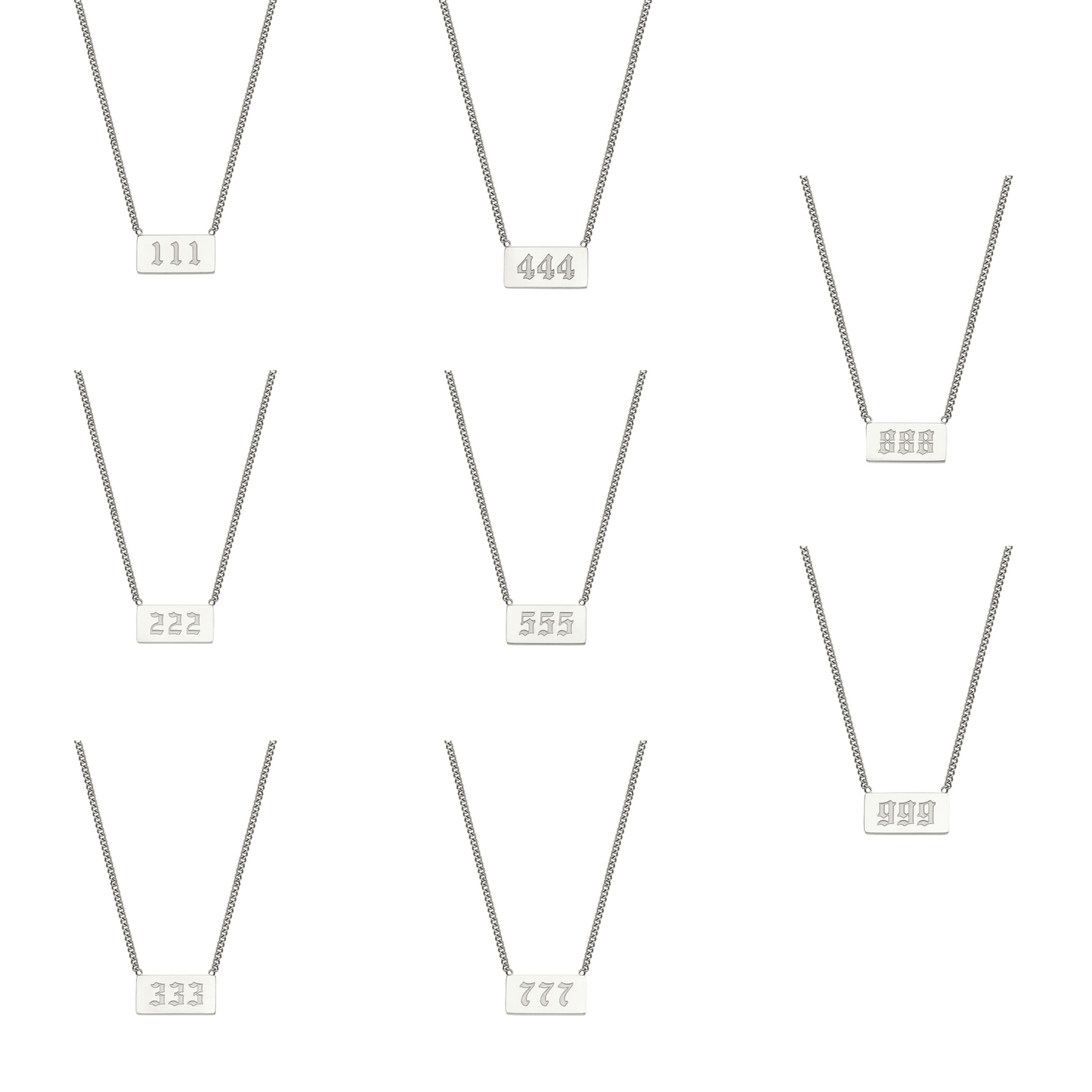 Angel Number Necklace