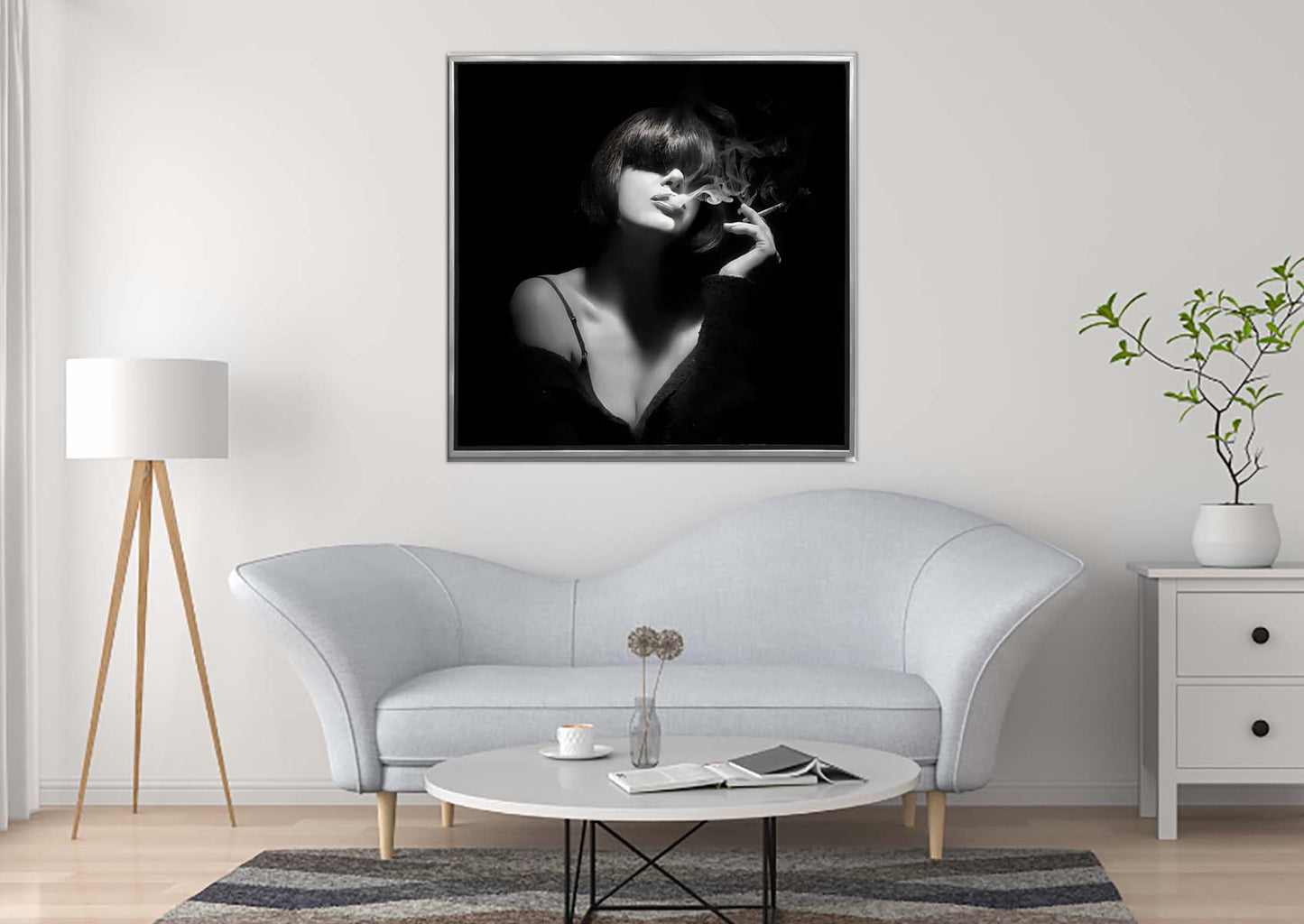 Wall art-Mystery smoker-Wall Decor