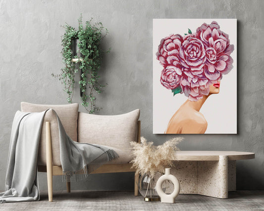 Canvas Print-Bouquet head-Wall ART