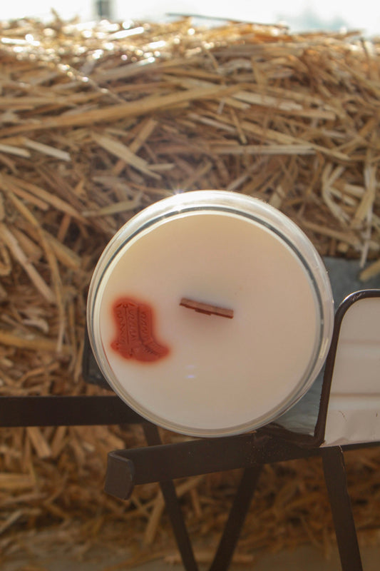 Chandelle de soya 16 oz - Hey Cowboy