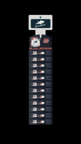 Green Beaver - Choco Berry Lip Balm Clip Strip (12ct)