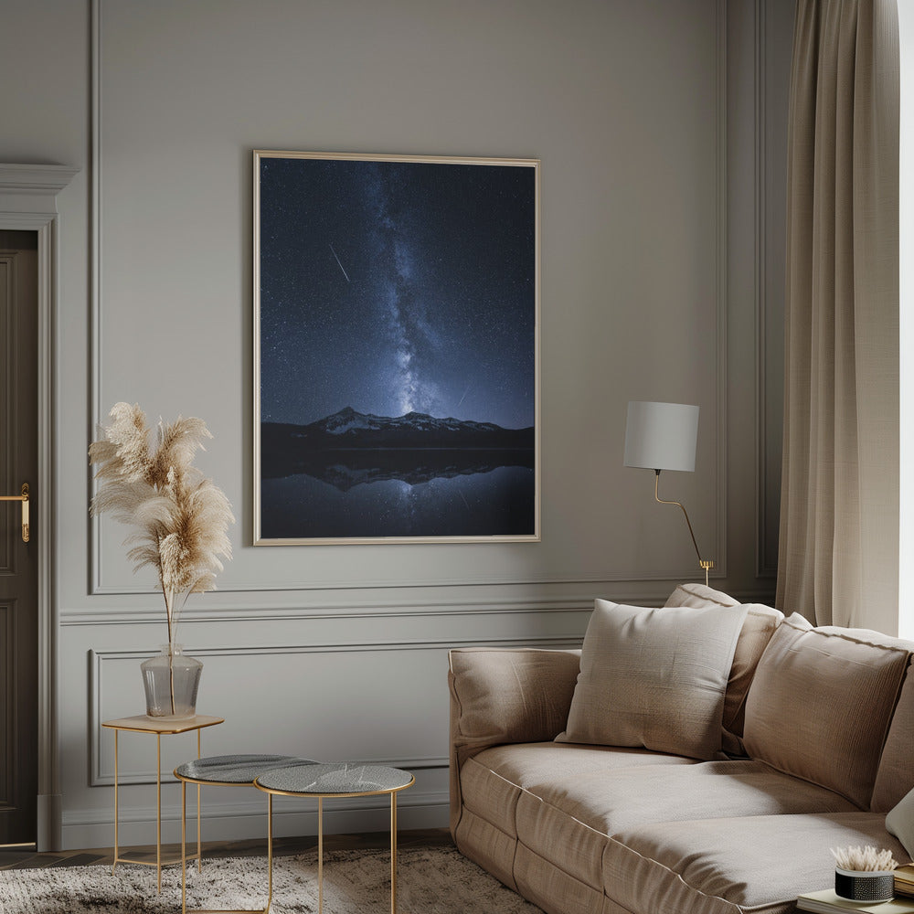 Wall art Galaxies Reflection