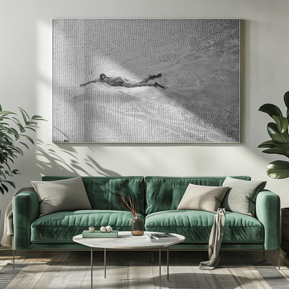 Wall art Breaking the net Canvas Print