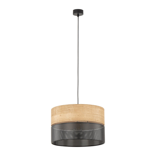Nicol Scandinavian Drum Pendant Light for Dining Room & Bedroom