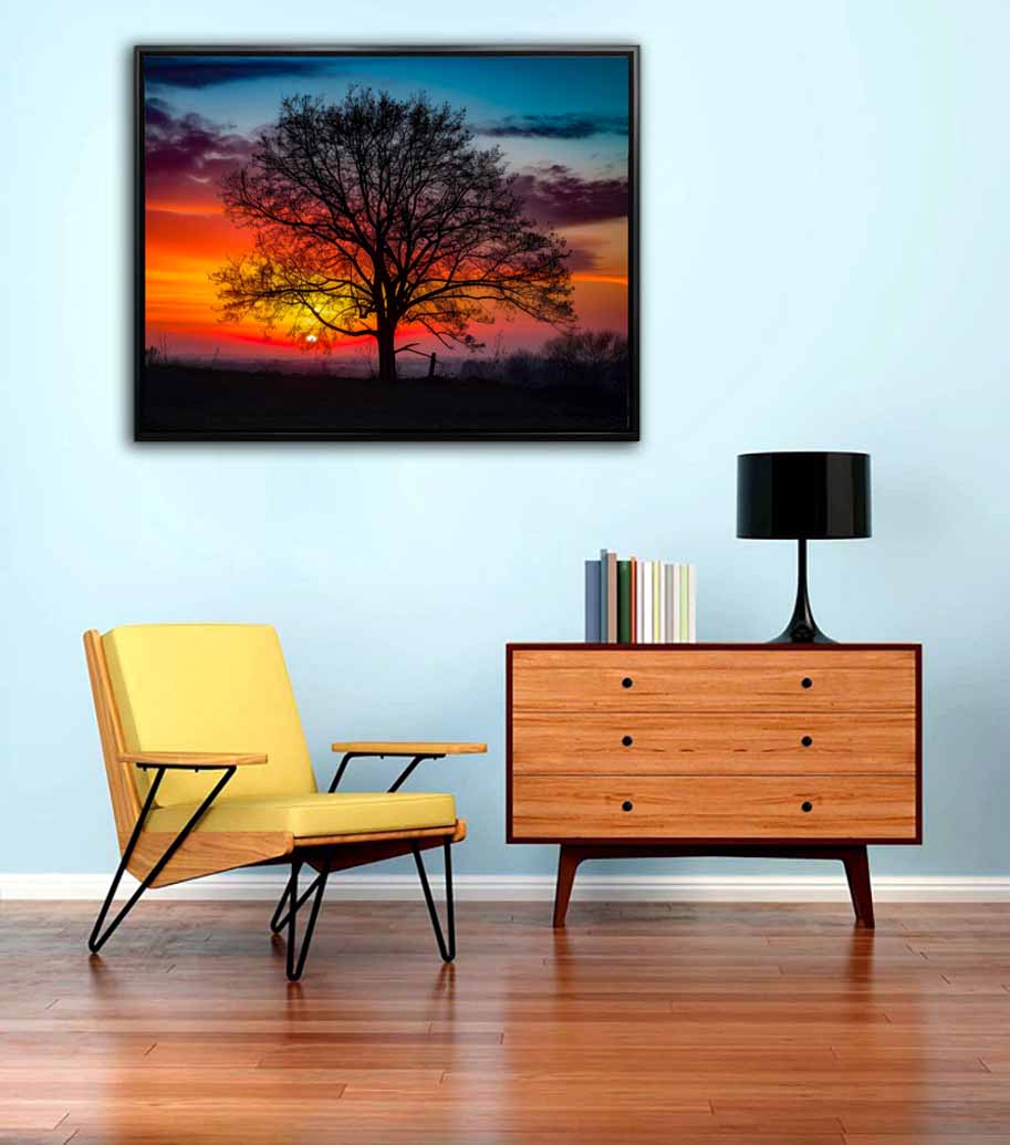 Wall ART-Tranquil Sunset-Canvas Print