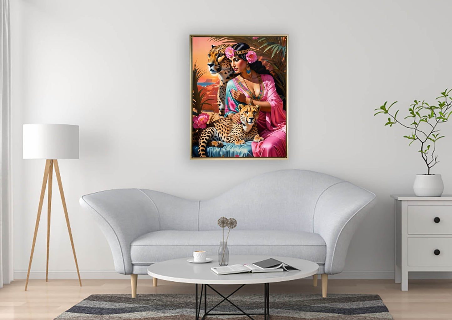 Wall Art-Cleopatra reimagined-Fine Art Canvas