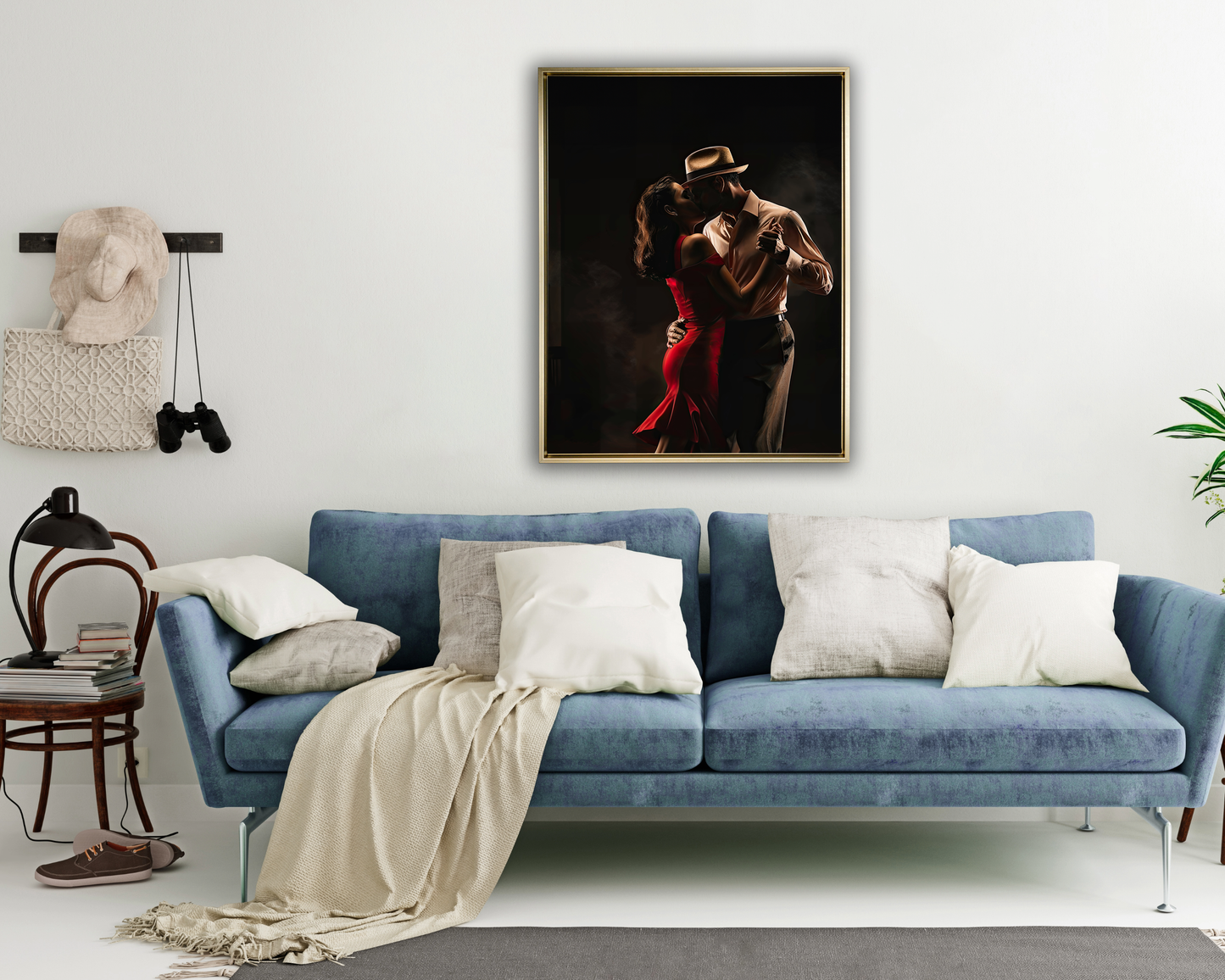 Wall Art- Tango Dance -Canvas Printed-Modern art