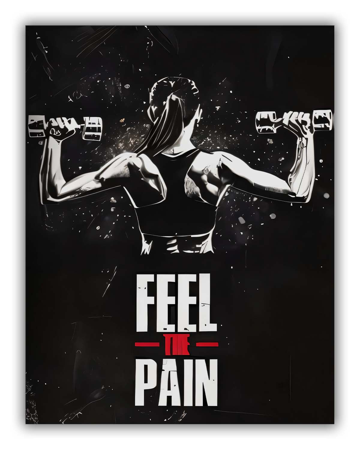 Wall Art Bodybuilding Inspiration III Fine Art Canvas