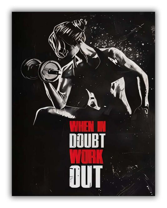 Wall Art Bodybuilding Inspiration II Fine art canvas