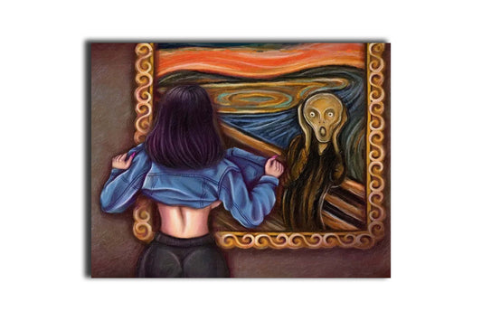 Scream Part II Canvas Print