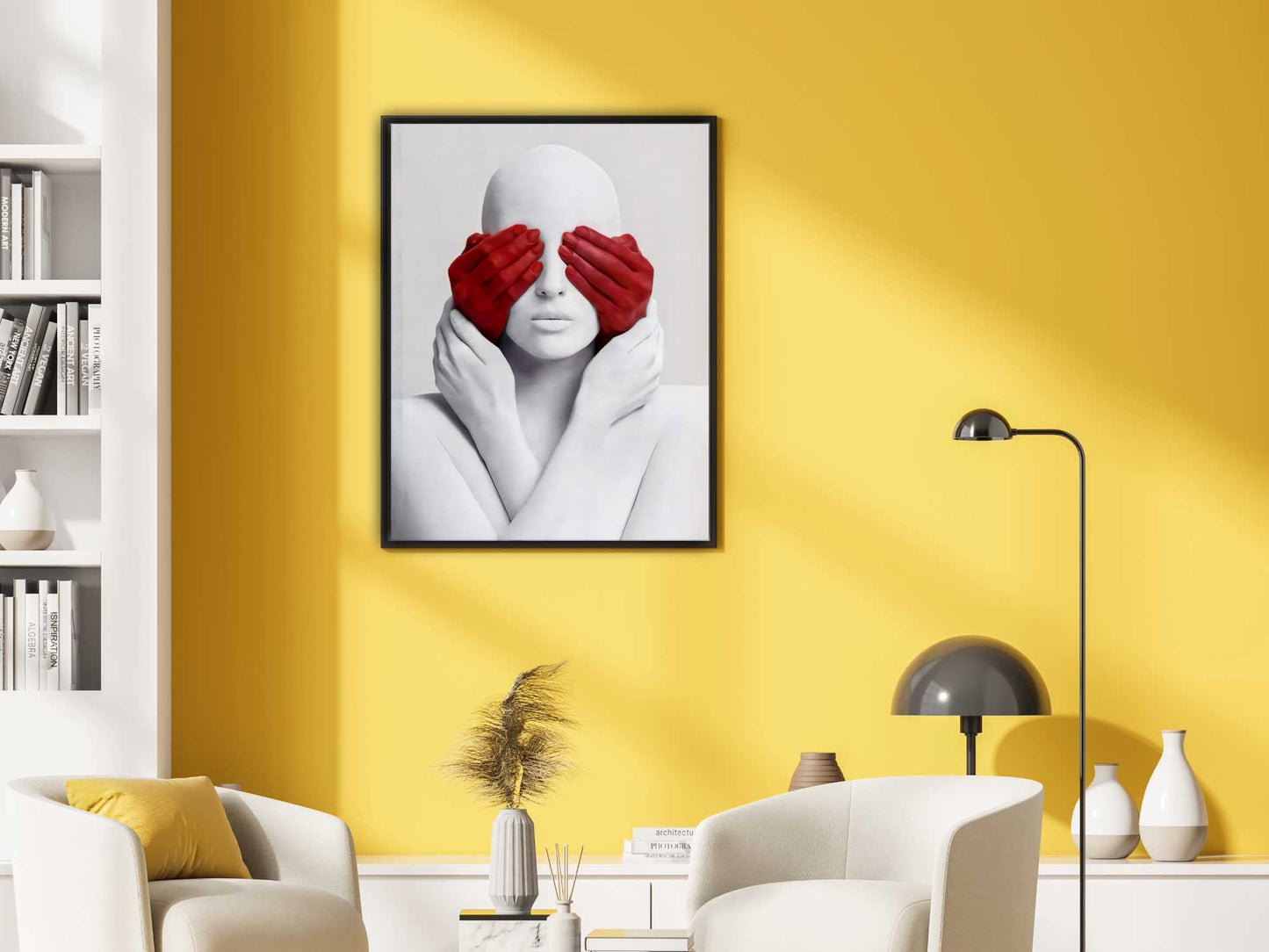 Peek-a-boo- Canvas Print