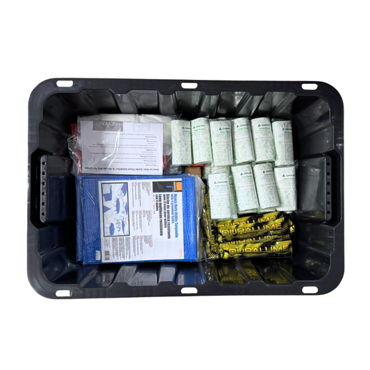 25 Person 12 Hours Advance Classroom Survival Kit