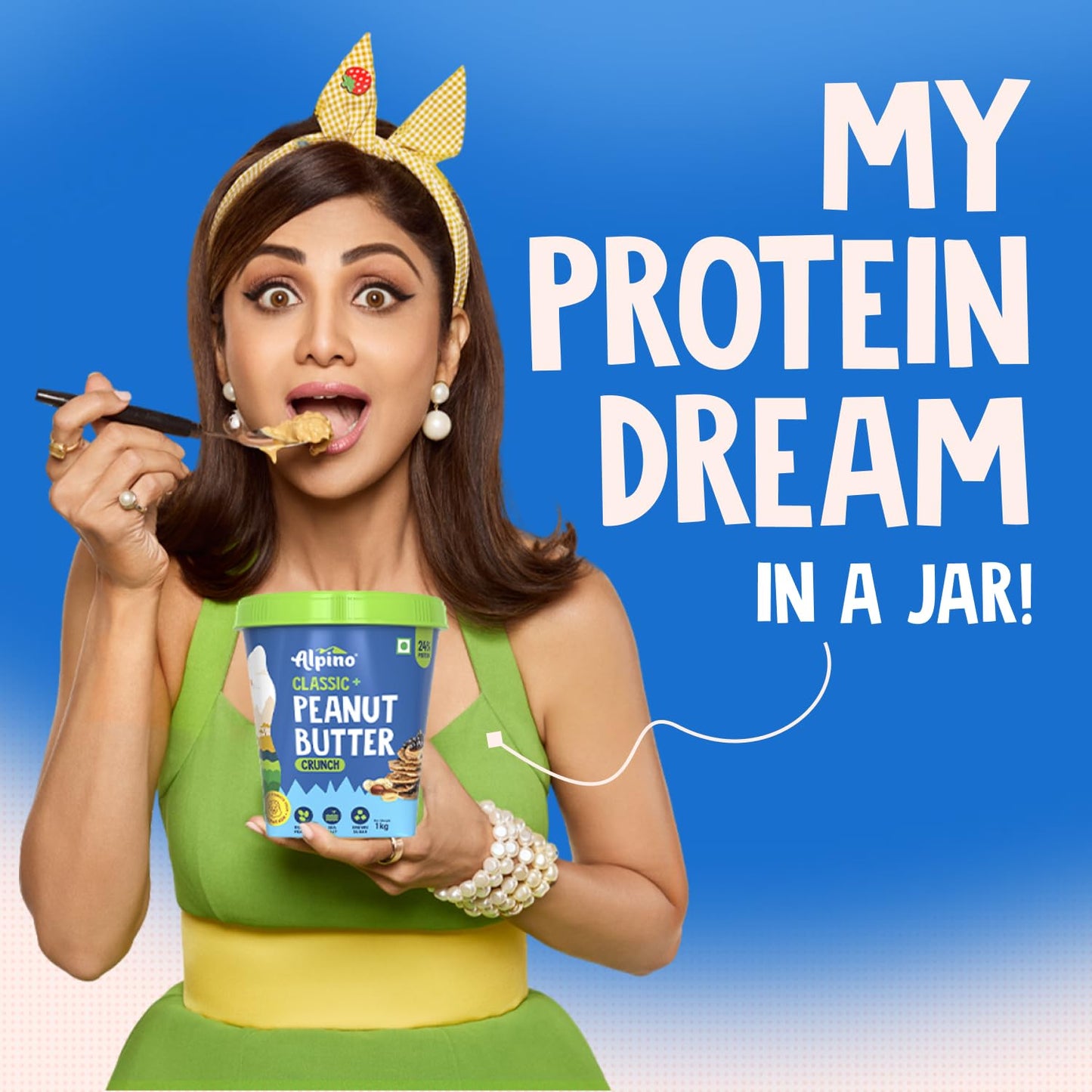 Classic Peanut Butter Smooth | 90% Roasted Peanuts | High Protein Peanut Butter Smoothy | Gluten-Free | Vegan