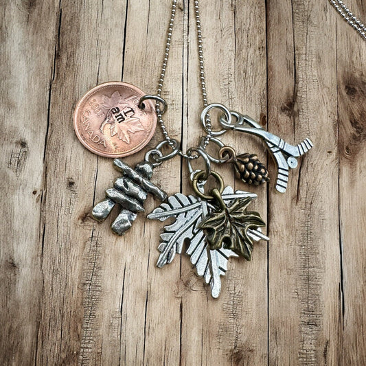 I AM CANADIAN Penny Necklace