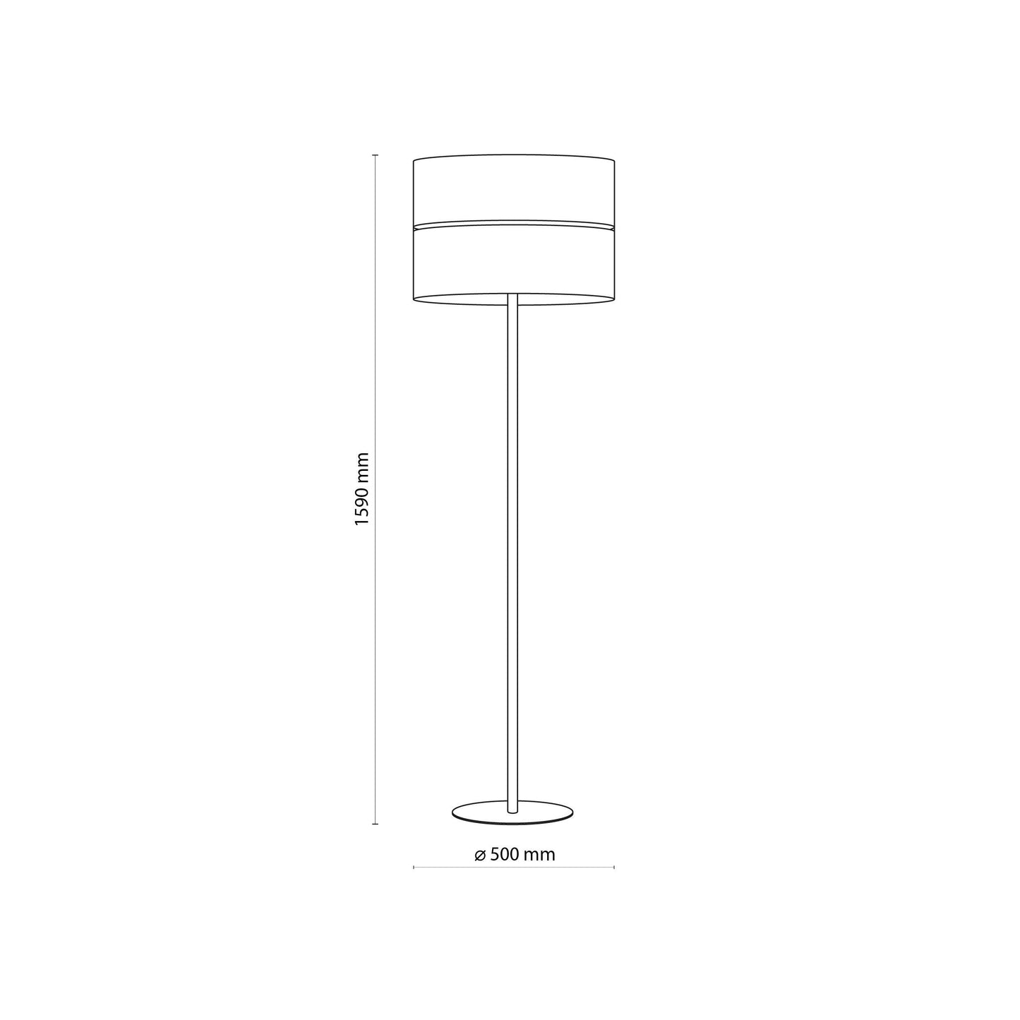 LINOBIANCO Natural Floor Lamp