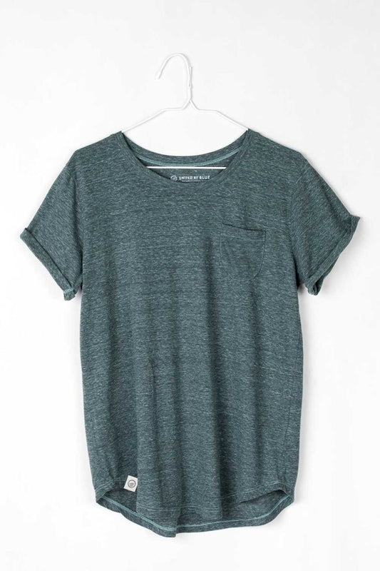 United By Blue Womens Standard Pocket Organic Cotton & Recycled Poly Shirts