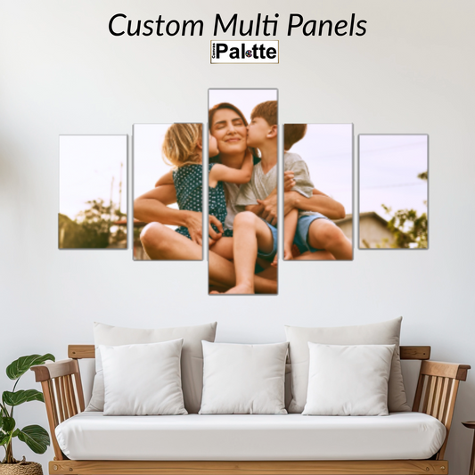 Split Canvas Print 5 Custom Multi Panel