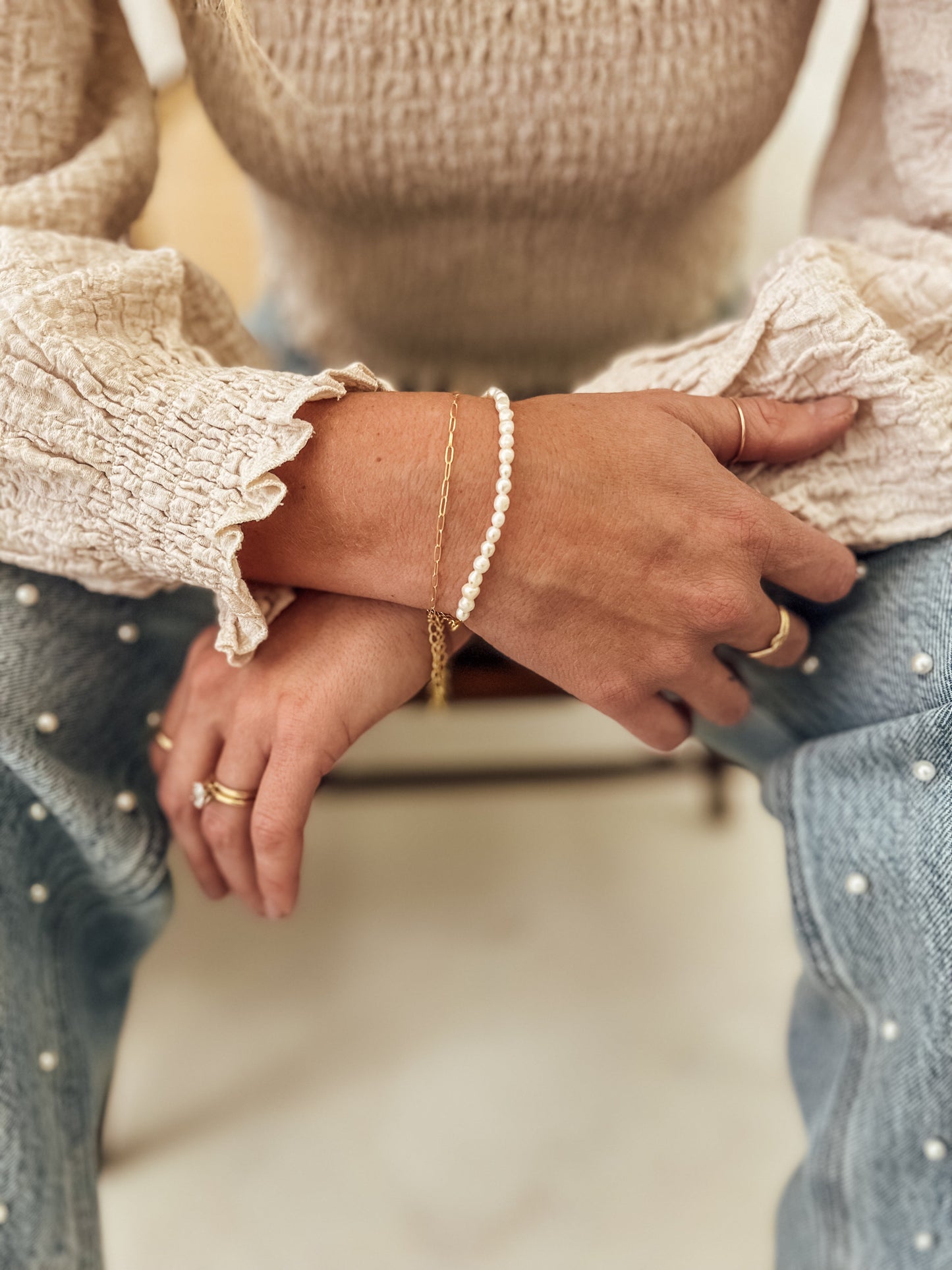 The Willow Paperclip Chain Bracelet