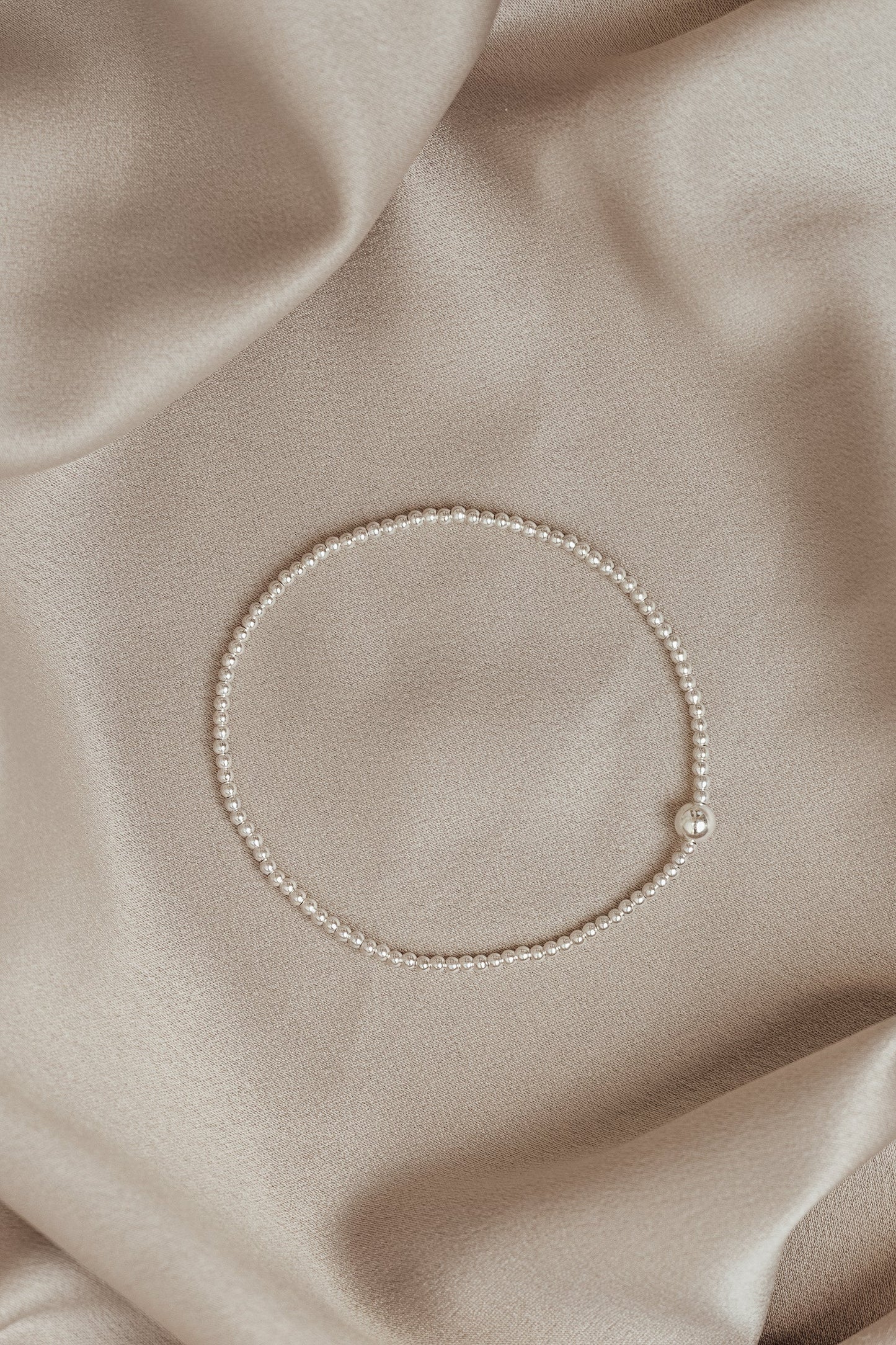 Gold Filled Dainty Stretch Bracelet