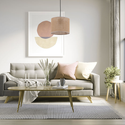 JUTE Natural Pendant Light