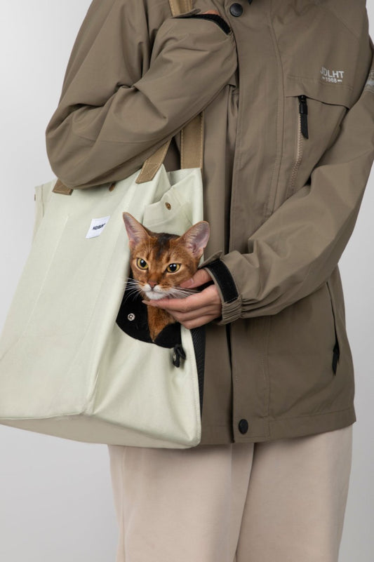 Color-Block Shoulder Pet Travel Bag | Momopets™ GoBuddy Series