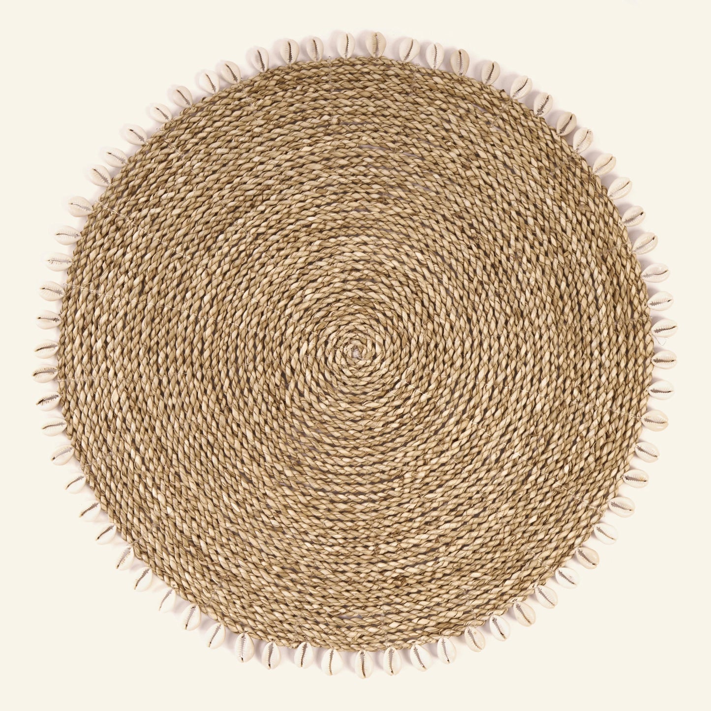 Napperon Seagrass Shell - Naturel