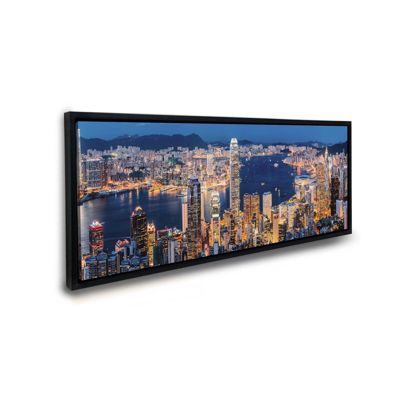 Canvas Print-Hong Kong-Skyline-Wall Art